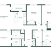 Floor plan: 3A | 3 Bed | 2 Bath