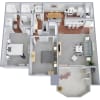 Floor plan: B3-C