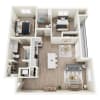 Floor plan: C3