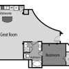 Floor plan: A45