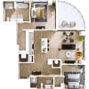 Floor plan: B11 - Penthouse