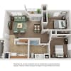 Floor plan: Plan B