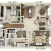 Floor plan: Aqua - Capri