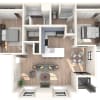 Floor plan: 2X2 | Isle | Prior Reno