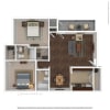 Floor plan: B1-Ventura