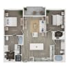 Floor plan: C3