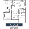 Floor plan: The Woods