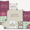 Floor plan: Meditate