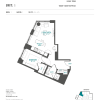 Floor plan: 1 Bed/1 Bath-G