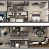 Floor plan: 2 Bedroom 2.5 Bathroom