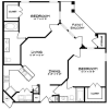 Floor plan: E1