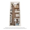 Floor plan: Urban 1Bed - B1