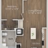 Floor plan: 3-1A