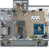 Floor plan: Manor C