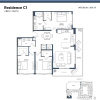 Floor plan: C1