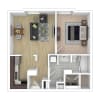 Floor plan: A1 - Renovated