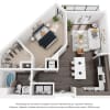 Floor plan: Caldwell