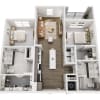 Floor plan: B2
