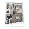 Floor plan: B - Large One Bedroom