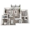 Floor plan: C1-B