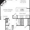 Floor plan: 1A