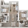 Floor plan: Cedar Deluxe