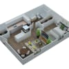 Floor plan: Hideaway 1 & 2