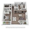 Floor plan: 2B