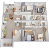 Floor plan: Leyland