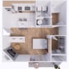 Floor plan: Washington Studio