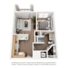 Floor plan: 1x1