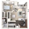 Floor plan: A3-S-Upper