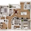 Floor plan: B4D