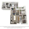 Floor plan: B8