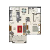 Floor plan: A2B