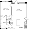 Floor plan: Snow with Assigned Garage