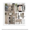 Floor plan: 1x1 Classic