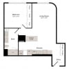 Floor plan: 1B.5