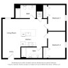 Floor plan: B1.5-2 | 2 Bed/ 1.5 Bath