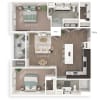 Floor plan: C1
