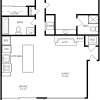 Floor plan: 2 Beds, 2 Baths