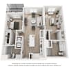 Floor plan: Beachwood Type 'A'