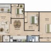 Floor plan: 3 Bedroom