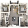 Floor plan: B2D