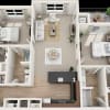 Floor plan: 2 Bed Highwoods