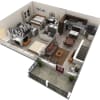 Floor plan: 2 BR Designer Overlook