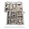 Floor plan: 3B