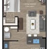 Floor plan: Studio