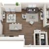 Floor plan: The Redstone at the Mill
