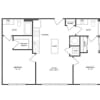 Floor plan: C07 - Two Bedroom